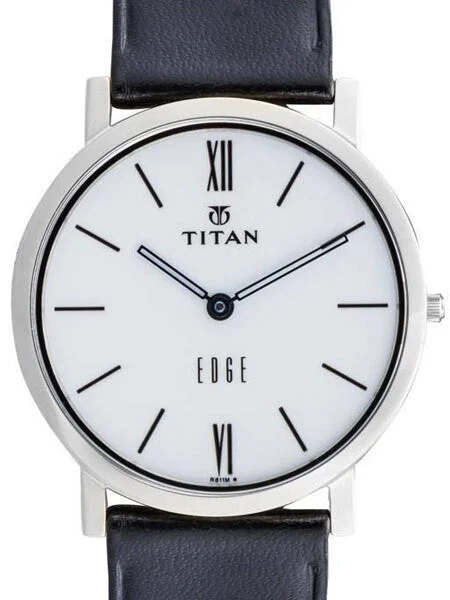 Titan Edge Dress Watch with Precision Quartz Movement and Sapphire Crystal #679SL01 34 mm kol saati