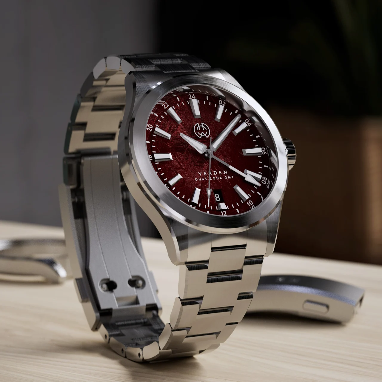 Henry Archer Verden GMT HAC-VER-SPR-3LI 39 mm kol saati