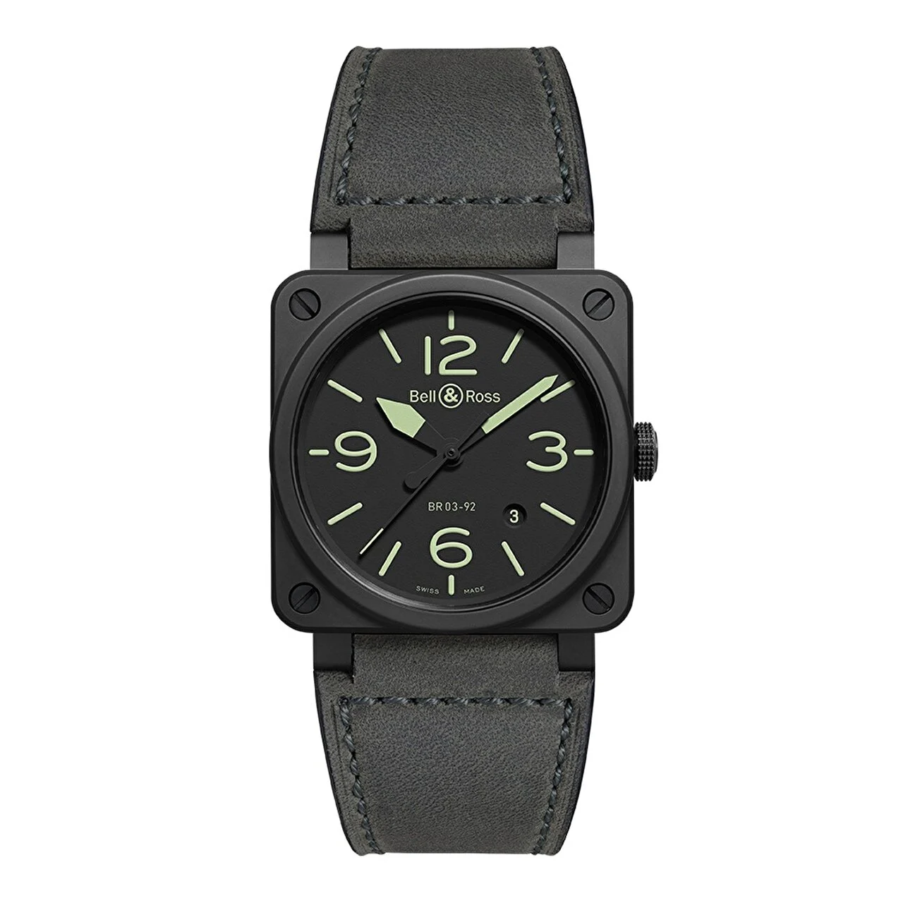 Bell & Ross Instruments BR0392.BL3.CE.SCA 42 mm kol saati