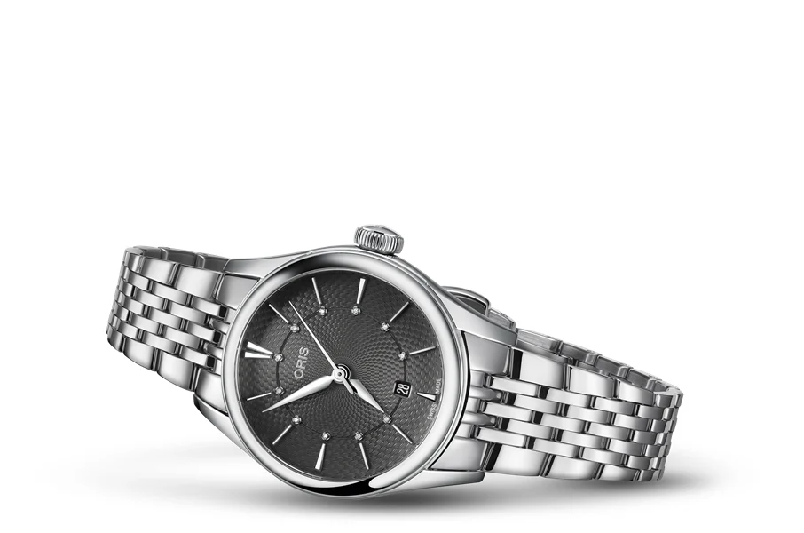 Oris Artelier Date Diamonds 01 561 7722 4053-07 8 14 79 28 mm kol saati