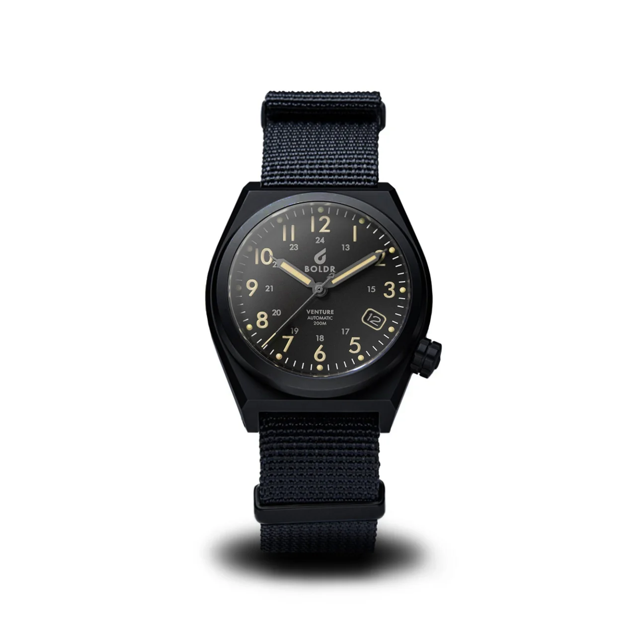 BOLDR Supply Co. Venture Black Dawn (Preorder) VE-BD-38-20 44 mm kol saati