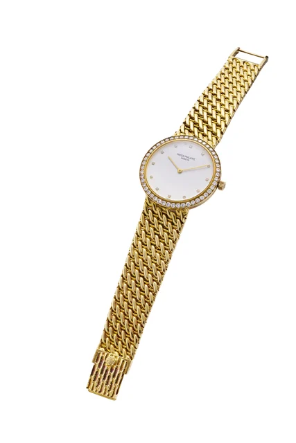 Patek Philippe PATEK PHILIPPE REF 3993/17 MANUAL WINDING IN 18K YELLOW GOLD WITH DIAMOND-S
