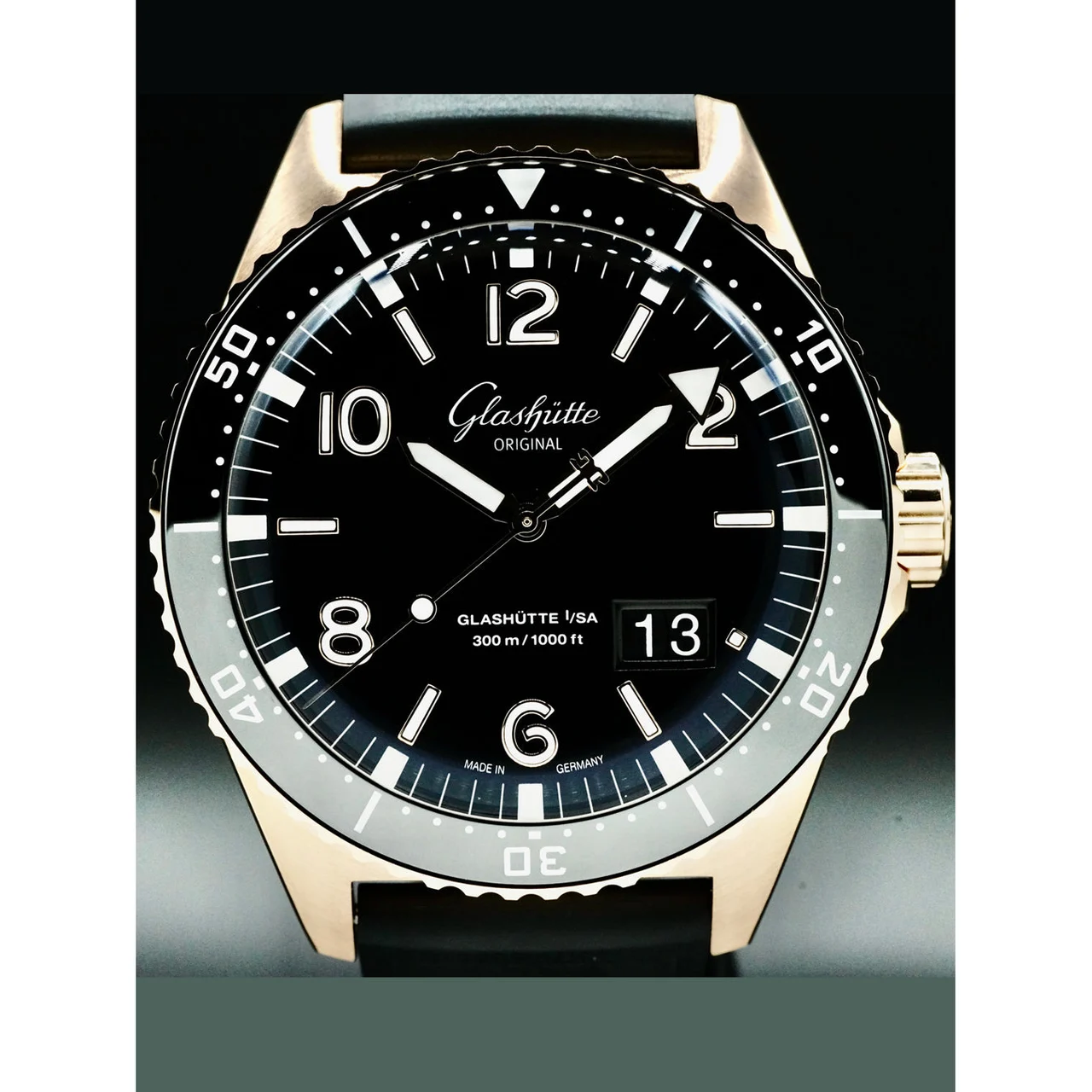 Glashutte Original SeaQ Panorama Date 210000070278 kol saati