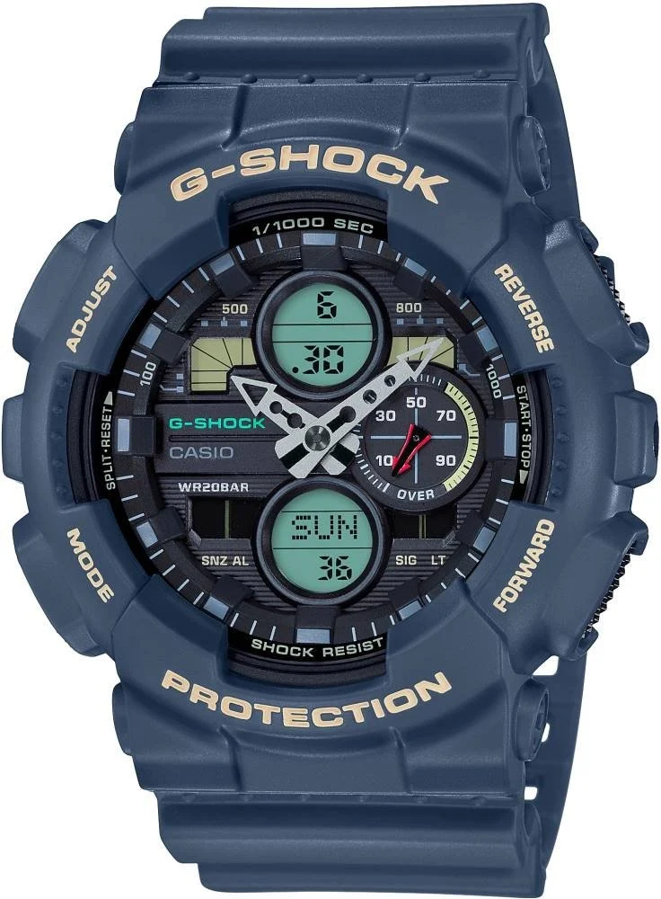 Casio G-shock GA-140-2ADR 51.2 mm kol saati
