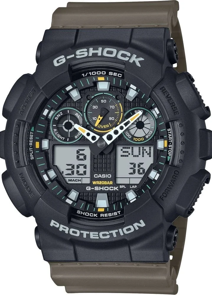Casio G-shock Iconic GA-100TU-1A3DR 51.2 mm kol saati