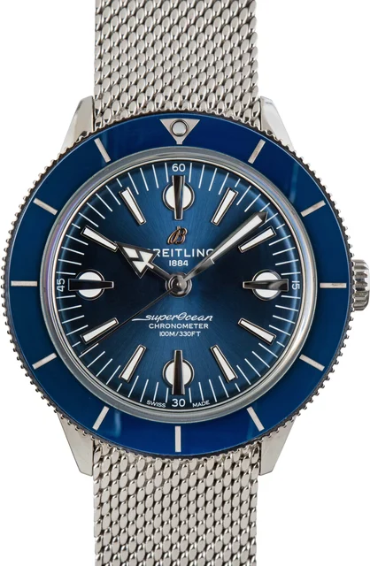 Breitling Superocean Heritage '57 Blue Dial A10370161C1A1 kol saati