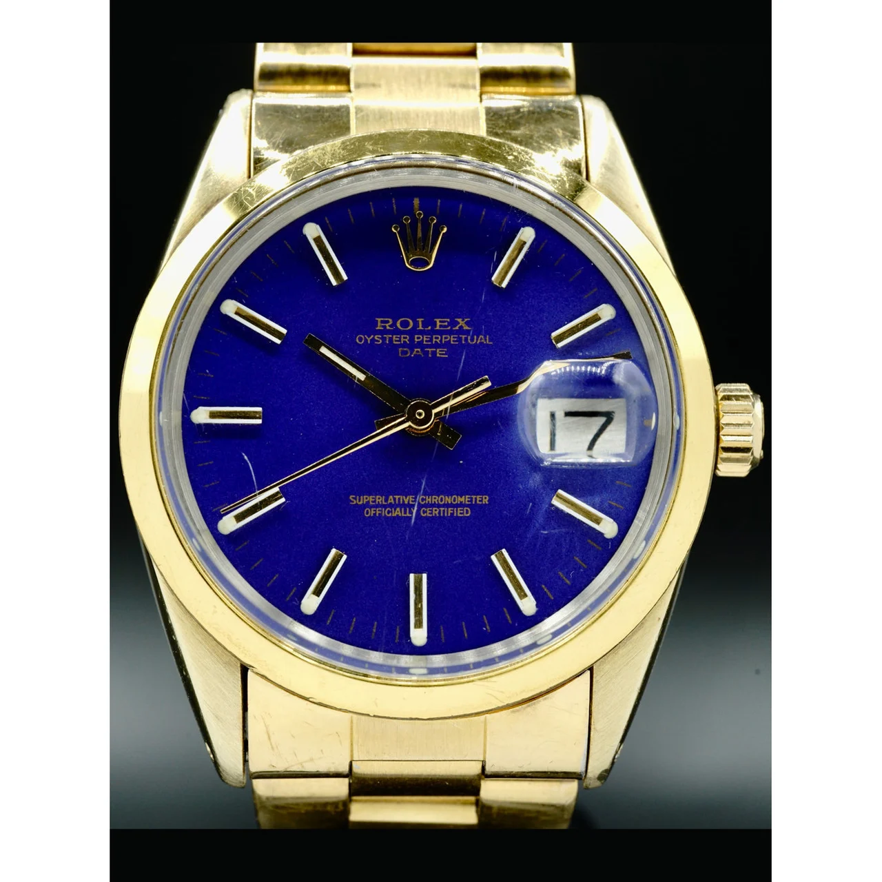 Rolex Oyster Perpetual Date 210000017706 35 mm kol saati