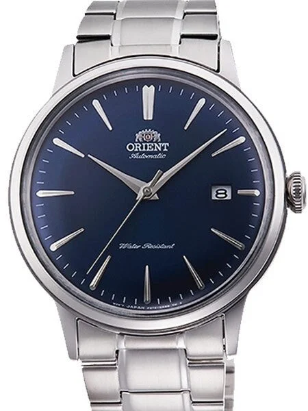 Orient Bambino Version 5 Automatic Dress Watch with Bracelet #RA-AC0007L10A 40.5 mm kol saati