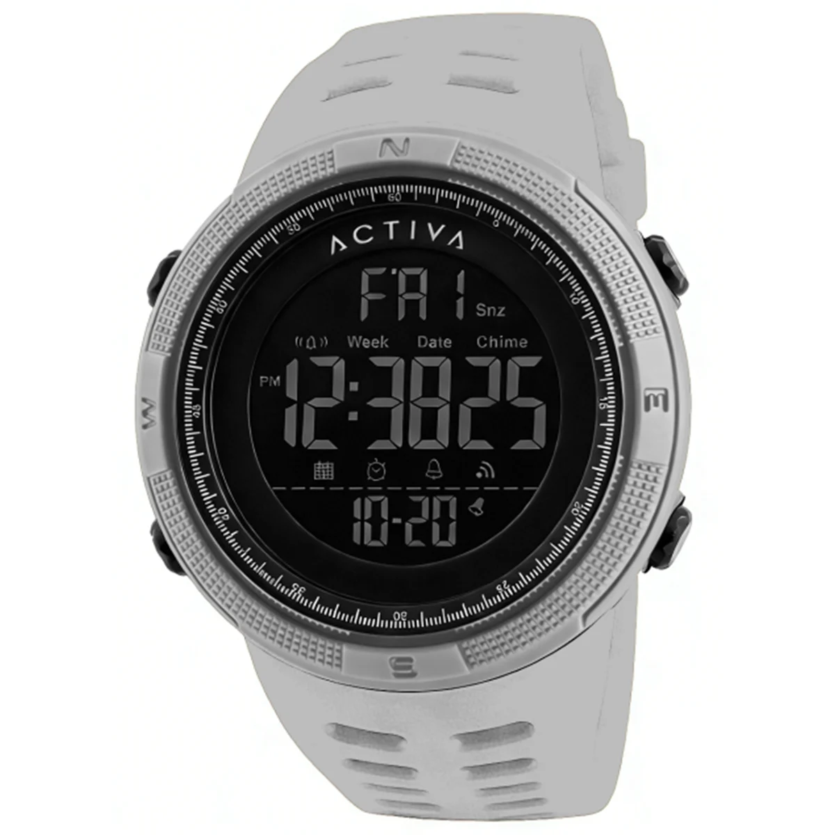 Activa Invicta Digital Watch - 50mm. Grey (ACW1915-003) 50 mm kol saati