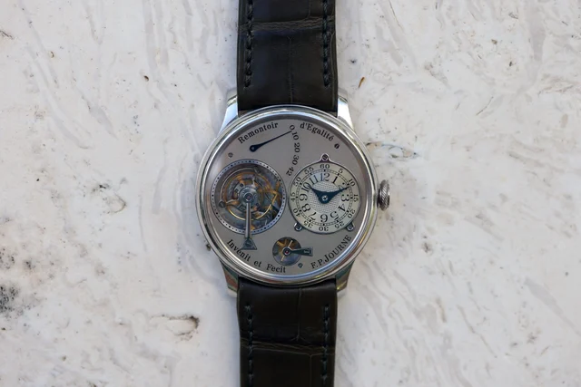 F.P. Journe Tourbillon Souverain ref. T “Brass, Platinum, 4t kol saati