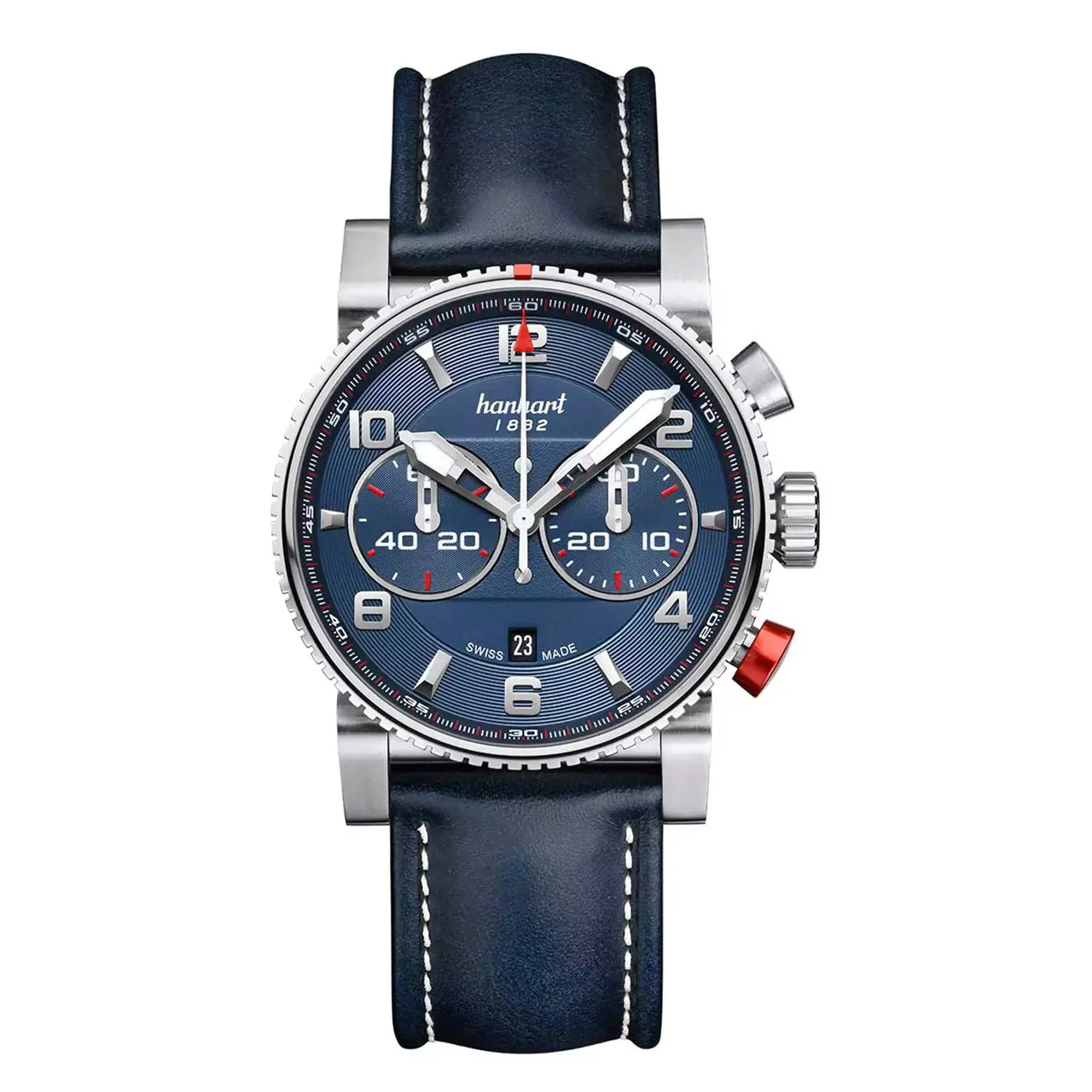 Hanhart Primus H721.202-6428-1-4-1-1-1-1-1 44 mm kol saati