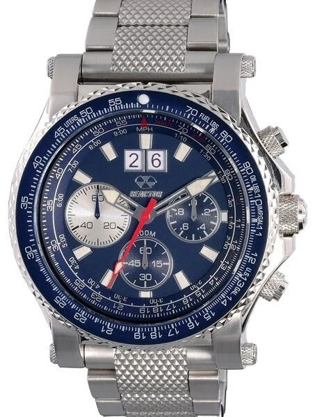 Reactor Valkyre Chronograph Watch with Big Date and SuperLuminova Illumination #81003 kol 