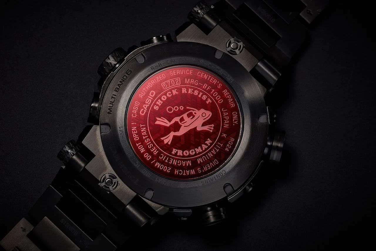 Casio G-shock Mr-g MRG-BF1000B-1ADR 49.7 mm kol saati