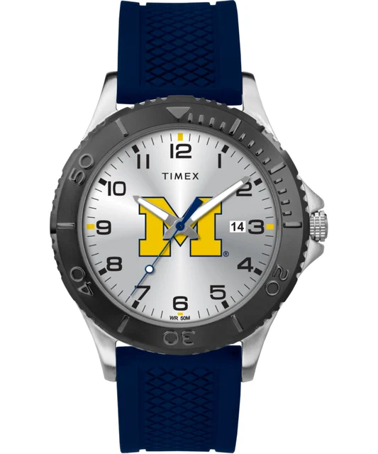 Timex Gamer Navy Michigan Wolverines TWZUMICME kol saati