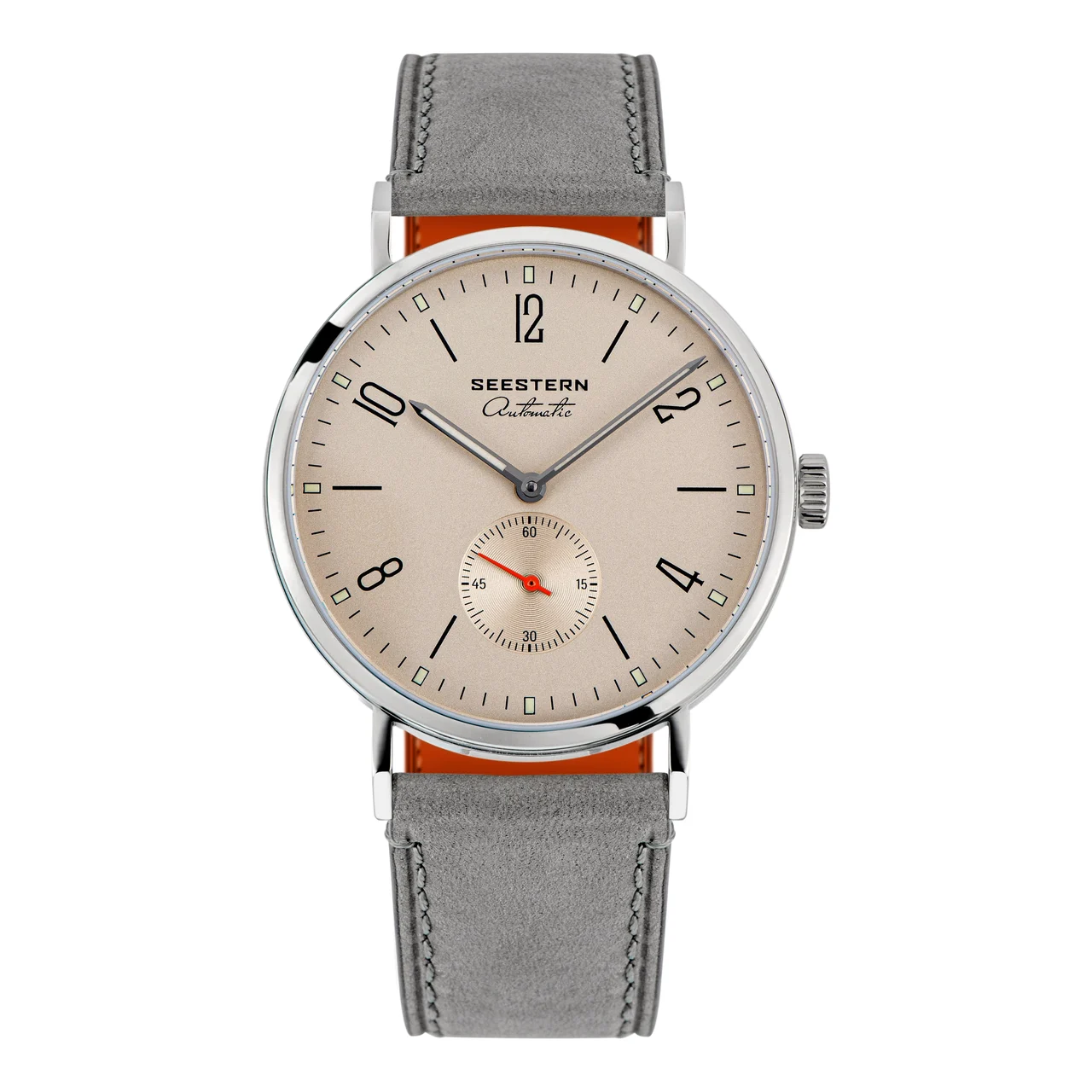 Sugess Seestern Automatic S382 38mm Creamy Dial Classic Automatic W 38 mm kol saati