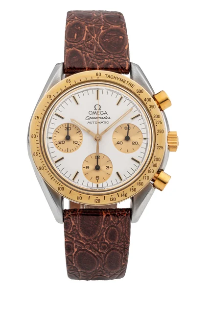 OMEGA OMEGA, REF. 175.0033, SPEEDMASTER, STEEL AND GOLD kol saati