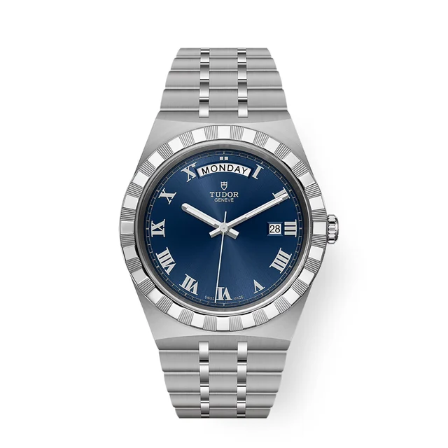 Tudor Royal M28600-0005 41mm Blue Sunray-Finish Dial Steel B kol saati