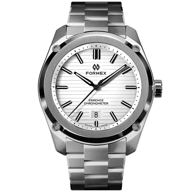 Formex Essence Swiss Automatic Chronometer with White Dial #0330-1-6311-100 kol saati