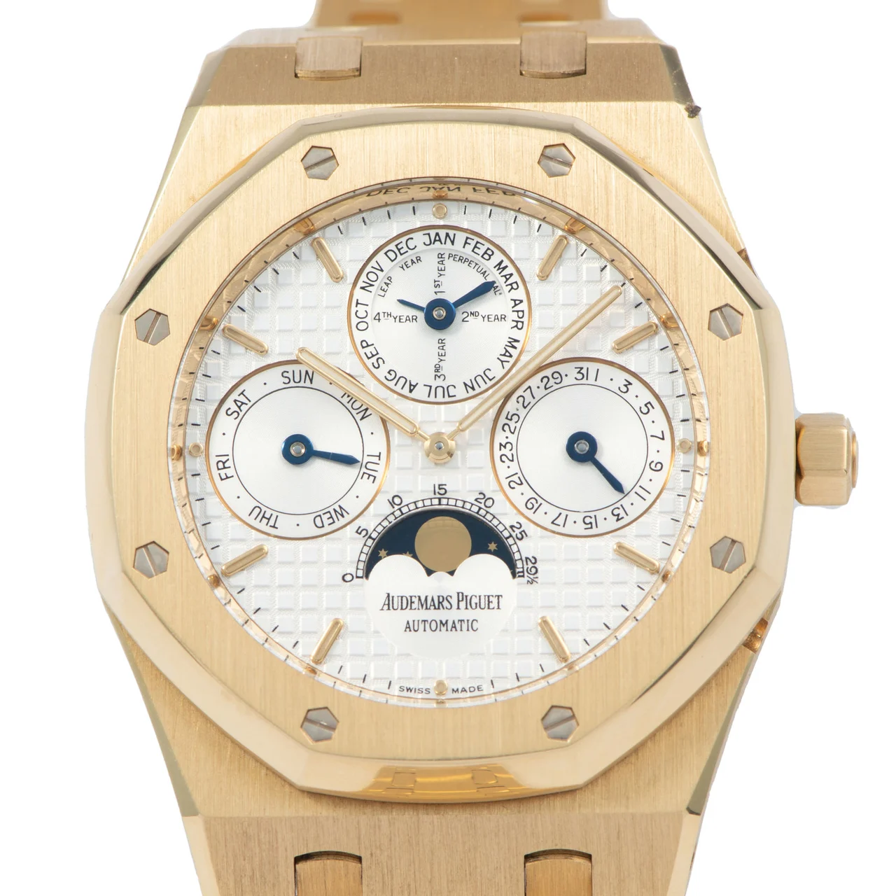 Audemars Piguet AUDEMARS PIGUET, REF. 25820BA, ROYAL OAK, PERPETUAL CALENDAR, YELLOW GOLD kol saati