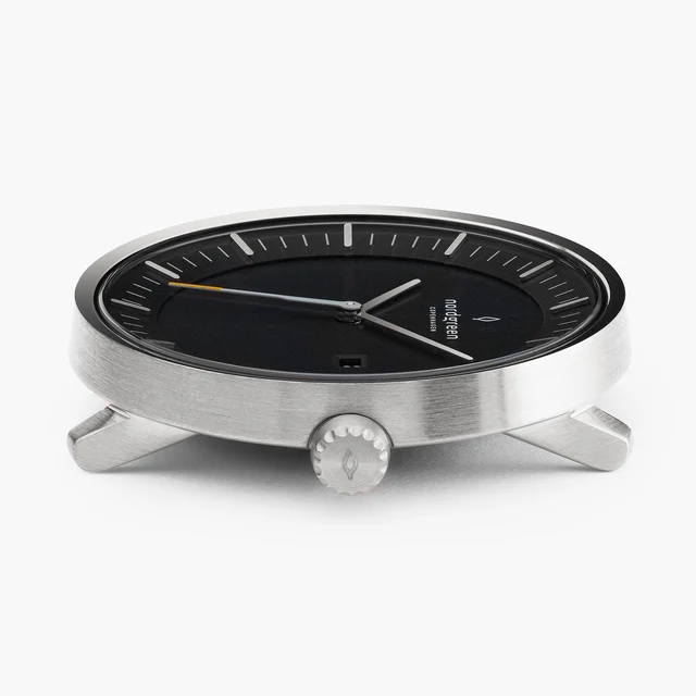 Nordgreen Philosopher 40mm - Silver - Black Dial WATCHPH40SIB kol saati