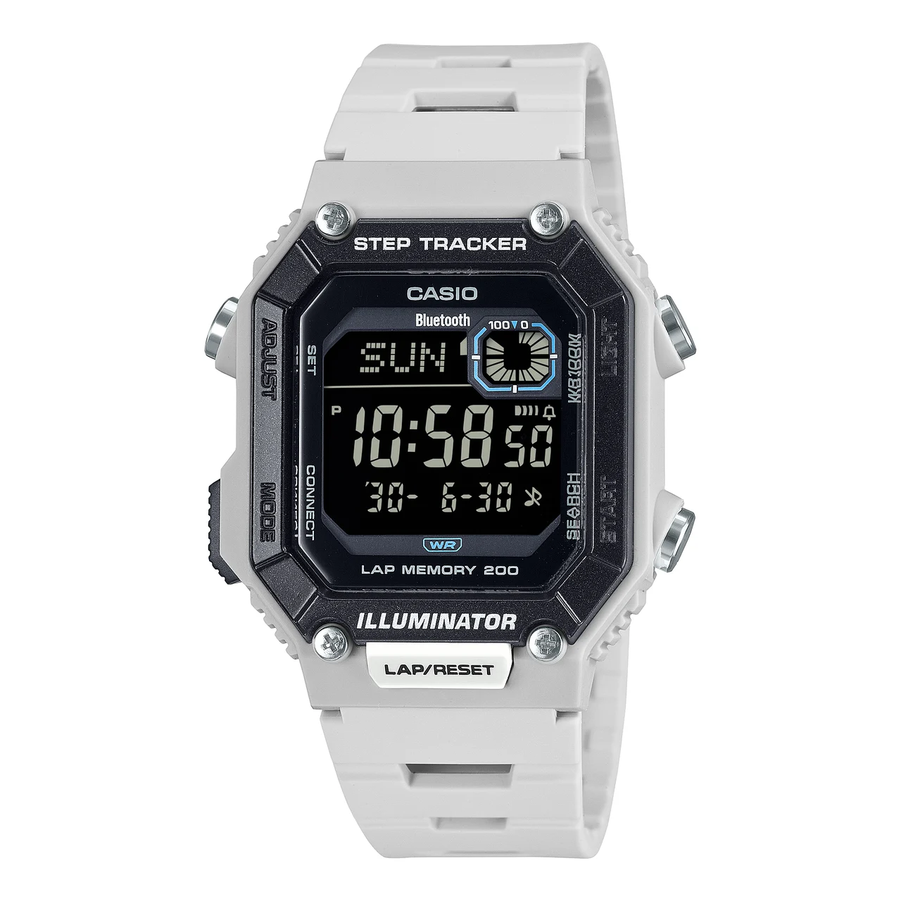 Casio WSB1000-8B 46 mm kol saati