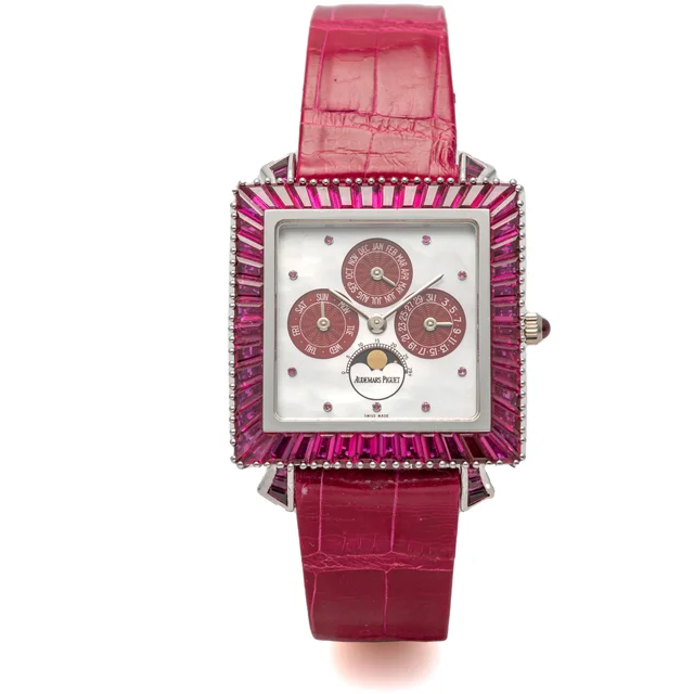 Audemars Piguet AUDEMARS PIGUET, REF. 25756, PERPETUAL CALENDAR, MOTHER-OF-PEARL DIAL, RUB