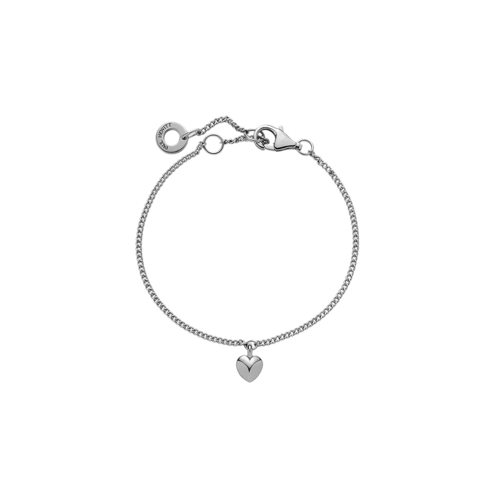Default Ocean Heart Mini Armkette Silber PH-JE-2268 kol saati
