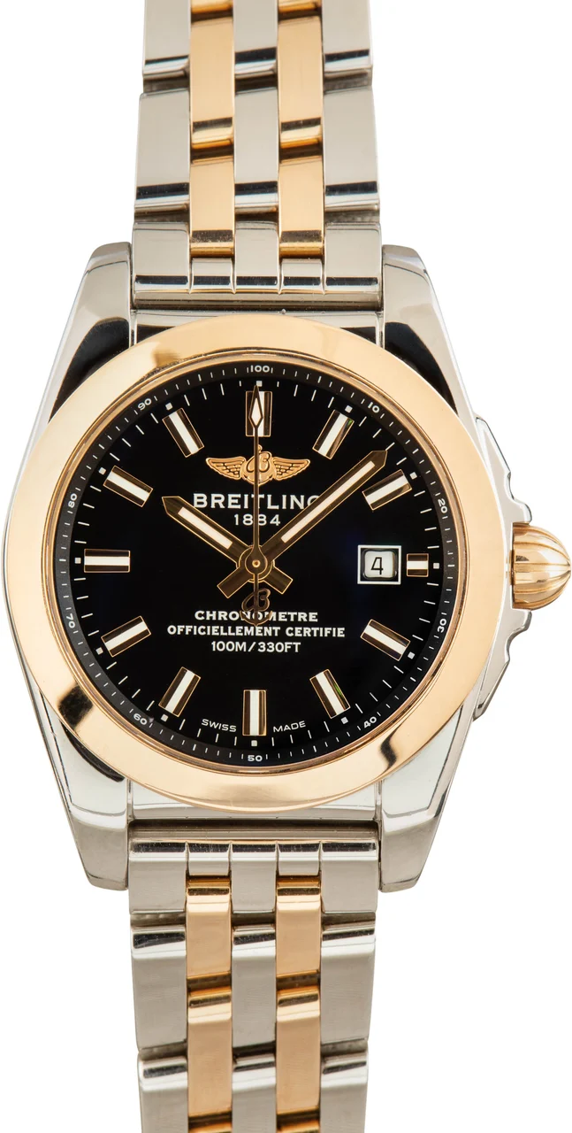 Breitling Galactic 29 Steel & Gold C7234812/BF32 29 mm kol saati