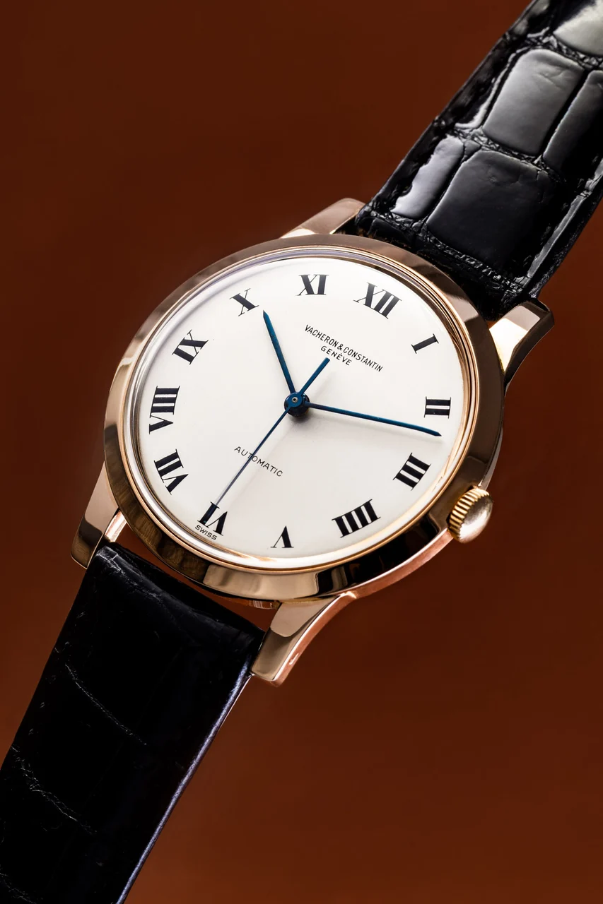 Vacheron Constantin Rose Gold Ref. 6378 Vacheron Constantin 18k Rose Gold Ref. 6378 35 mm kol saati