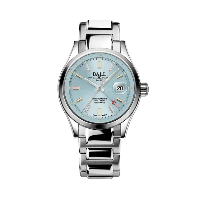 BALL Watch Engineer III Endurance 1917 GMT Limited Edition 41mm - Blue on Bracelet GM9100C
