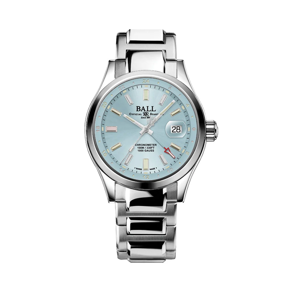 BALL Watch Engineer III Endurance 1917 GMT Limited Edition 41mm - Blue on Bracelet GM9100C-S2C-IBE 41 mm kol saati