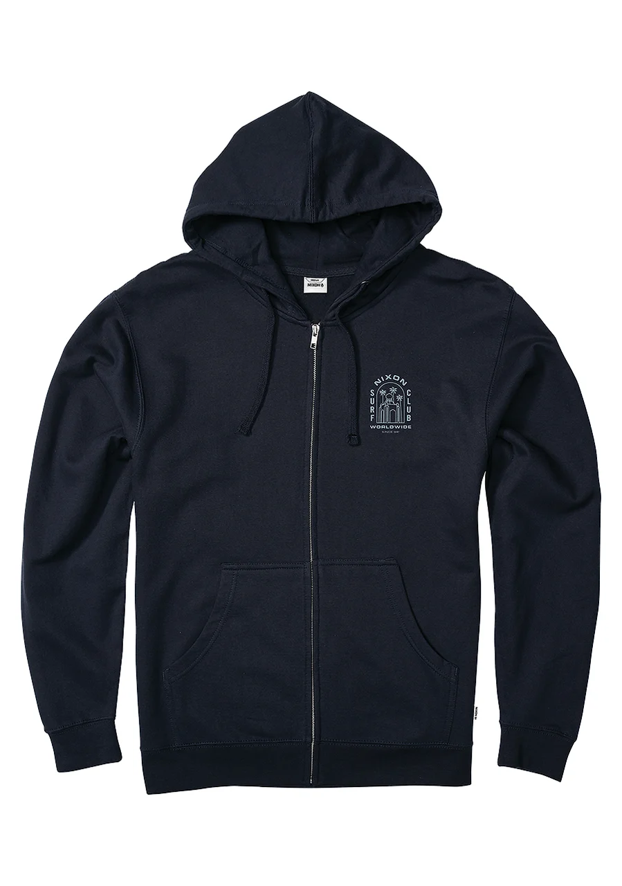 Nixon US Temple Zip Hoodie - Navy S2852-307-02 kol saati