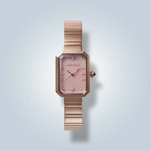 Aries Gold Stellar Gem L 5017 RG-PKQUARTZ kol saati