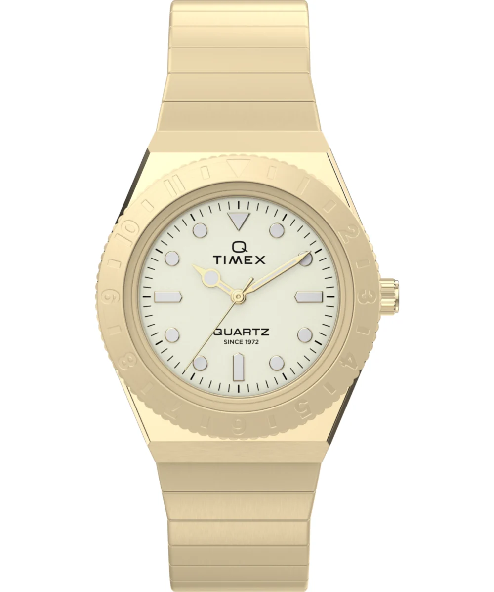 Timex Mini 30mm Stainless Steel Expansion Band Watch TW2Y57500 30 mm kol saati