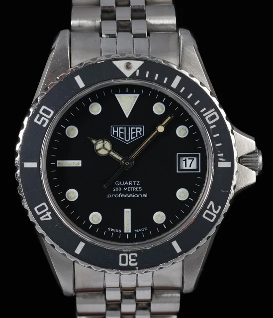 Tag Heuer Professional HEU-PROF-DIVER-1000-980.013-1980 kol saati