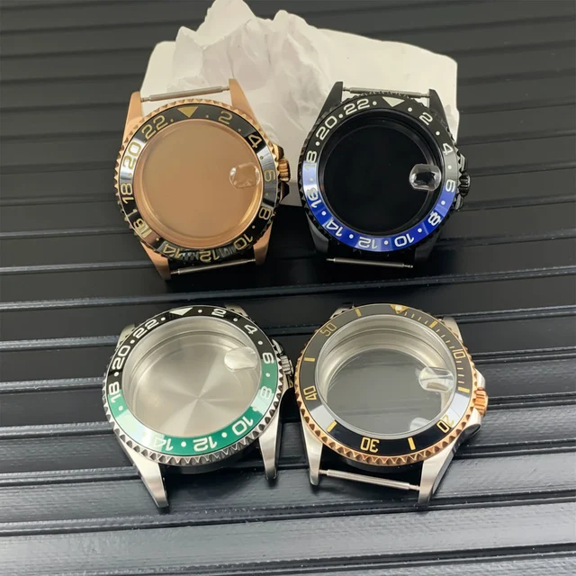 Tandorio Submariner Case GMT Bezel NH34 35 36 ETA2824 PT5000 Sapphire 10bar 5617183227002