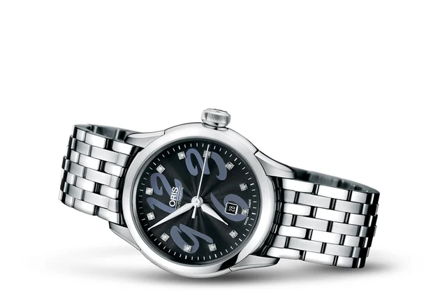 Oris Artelier Date Diamonds 01 561 7604 4094-07 8 16 73 kol saati