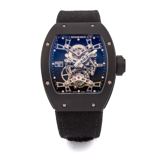 Richard Mille RICHARD MILLE REF. RM 027-RN, ONE-MINUTE TOURBILLON REGULATOR, ULTRA-LIGHT;