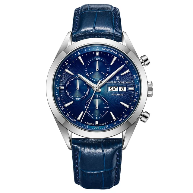 Universe Constant Galactica Chrono Tri-Compax UC8645 kol saati