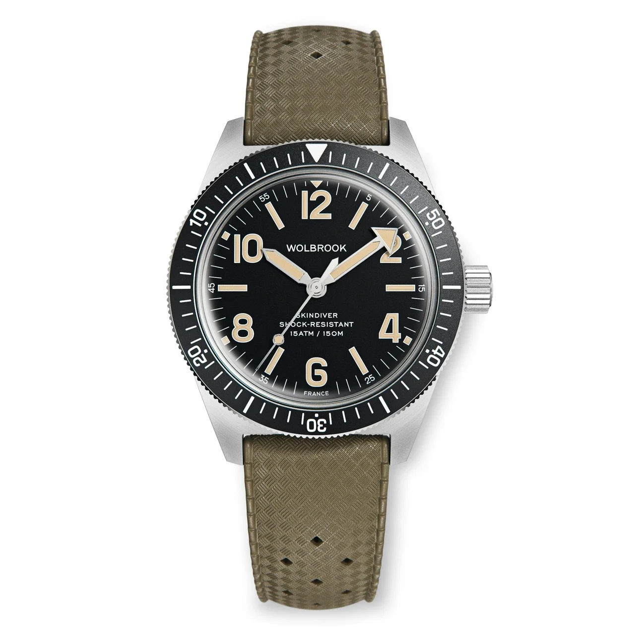 Wolbrook 22-SA-003-RB1-GRN 48 mm kol saati
