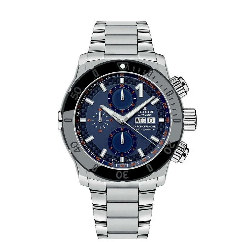 EDOX 01122-3NM-BUINO 45 mm kol saati