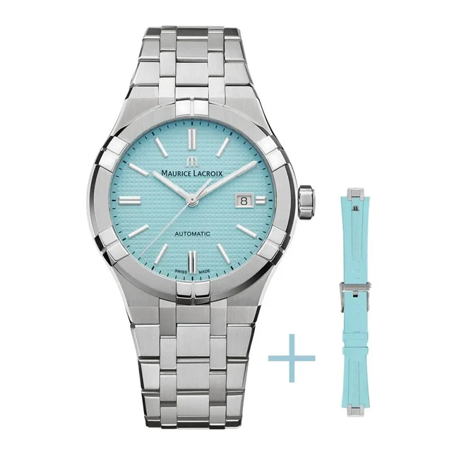 Maurice Lacroix Aikon Automatic Limited Summer Edition 42mm Turquoise AI6008-SS00F-431-C k