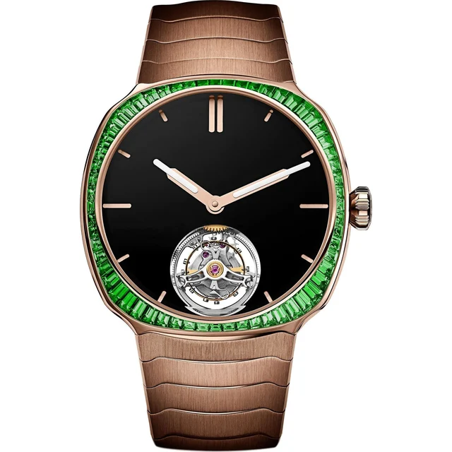H. Moser & Cie. - Moser & Cie. 6805-0412 Streamliner Tourbillon Rose Gold Vantablack kol s