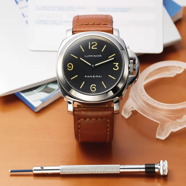 Panerai PANERAI REF. 6502 PAM 001 PRE A SERIES STEEL kol saati