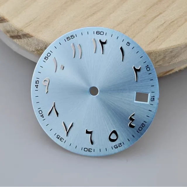 Tandorio dial Middle East dial log DIY modified mechanical watch accessories size 28.5mm 5