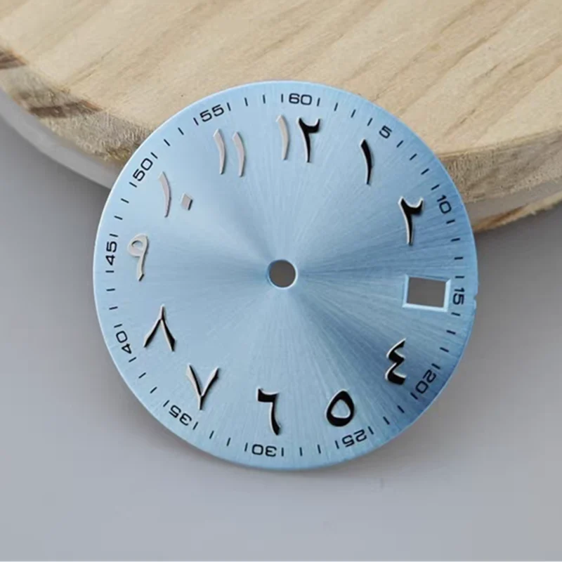 Tandorio dial Middle East dial log DIY modified mechanical watch accessories size 28.5mm 5669139998557 28.5 mm kol saati