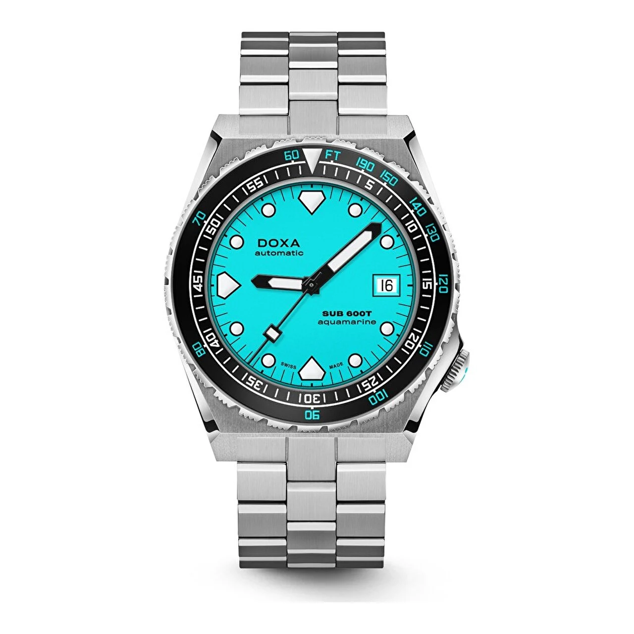 Doxa SUB 600T Aquamarine 861.10.241.10 40 mm kol saati