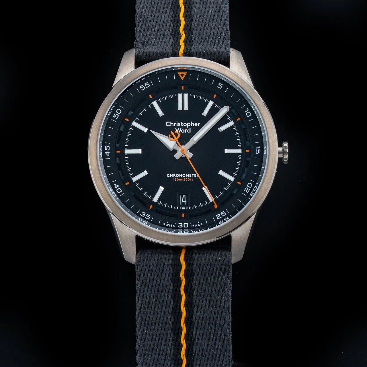 Christopher Ward Sealander Elite C63-40ADA3-T00K0 POC210009N35987 40 mm kol saati