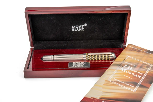 Montblanc “Patron of Art Edition”, Ref. 28755, made in 2004 “J. Pierpont Morgan”, limited 