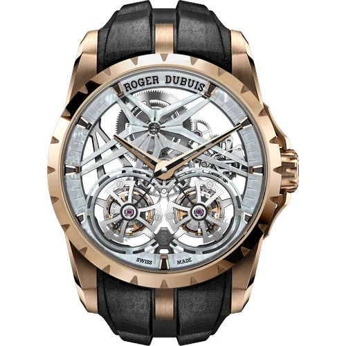 Roger Dubuis Excalibur Double Tourbillon Mother of Pearl RDDBEX1142 kol saati